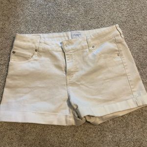 White Celebrity Pink shorts